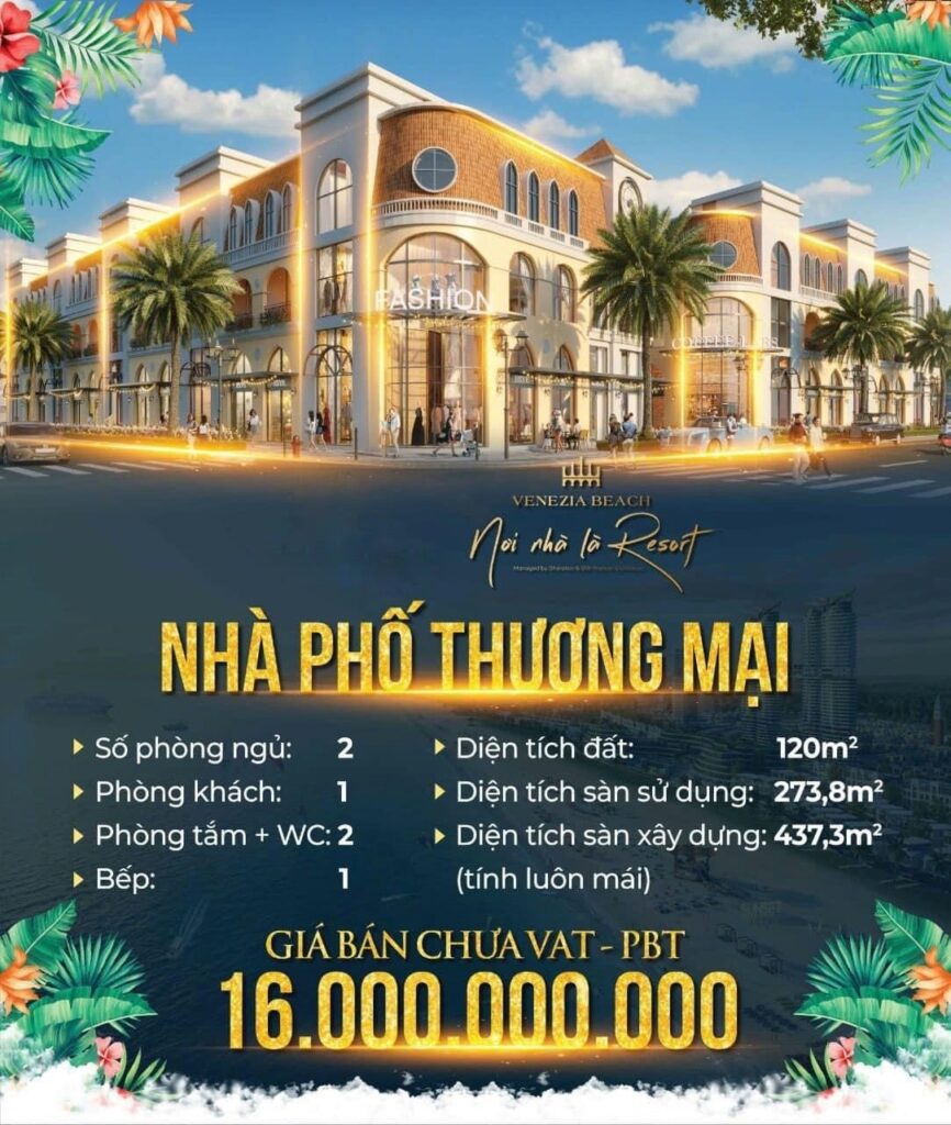 nha pho thuong mai venezia beach