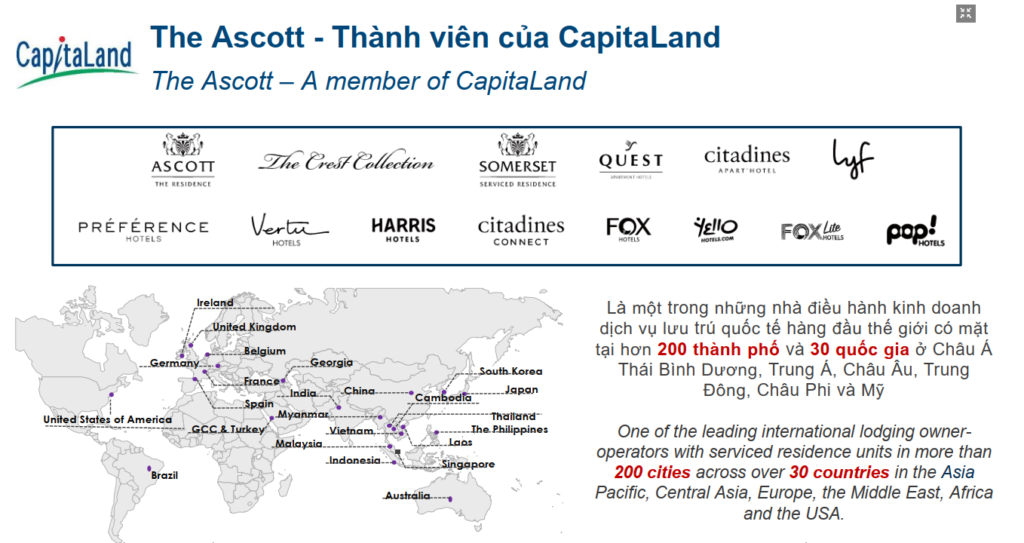 dong san pham Capitaland